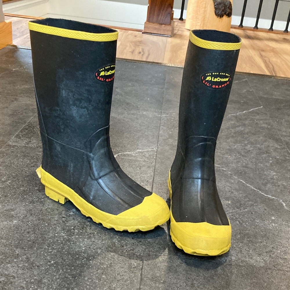 LaCrosse Kids Lil Grange non-insulated rubber boots
